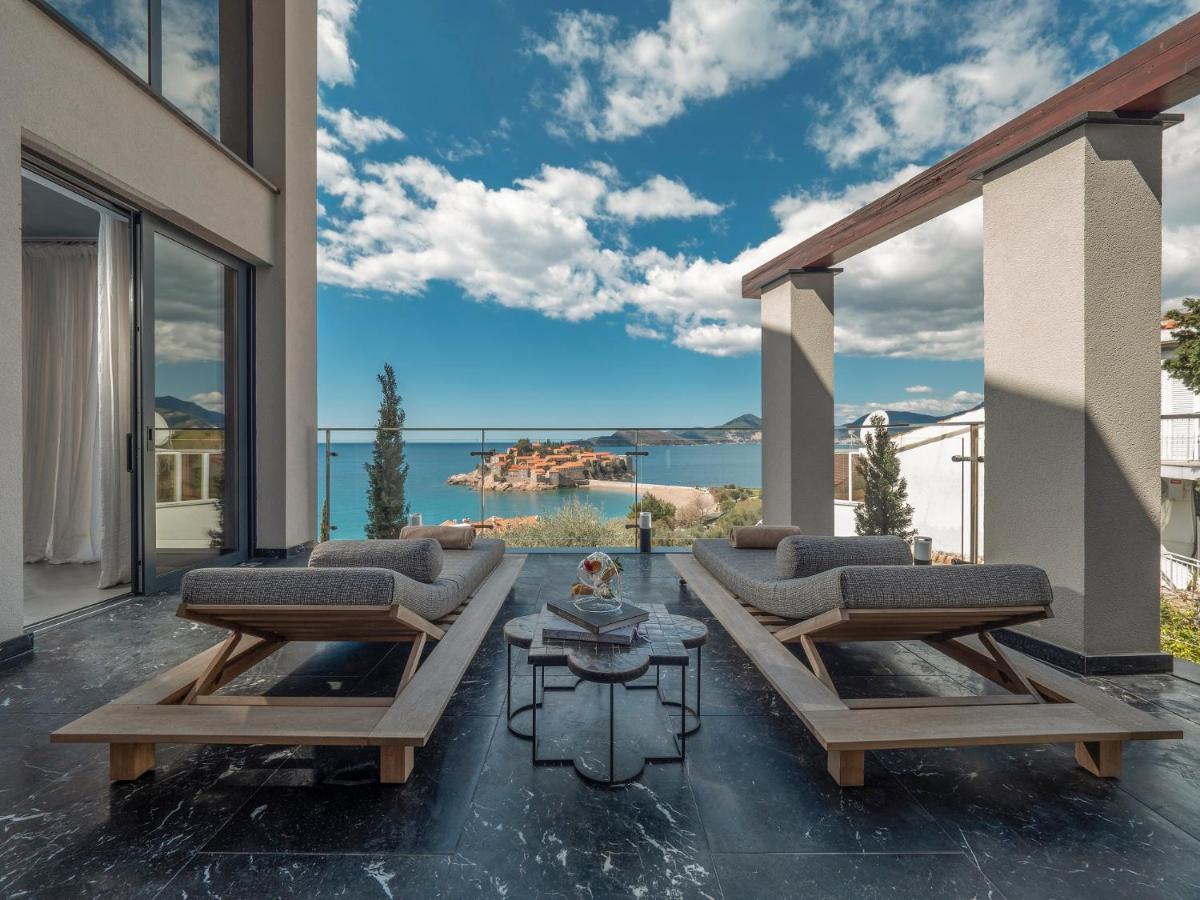 Villa Geba Boutique Hotel Sveti Stefan Eksteriør billede