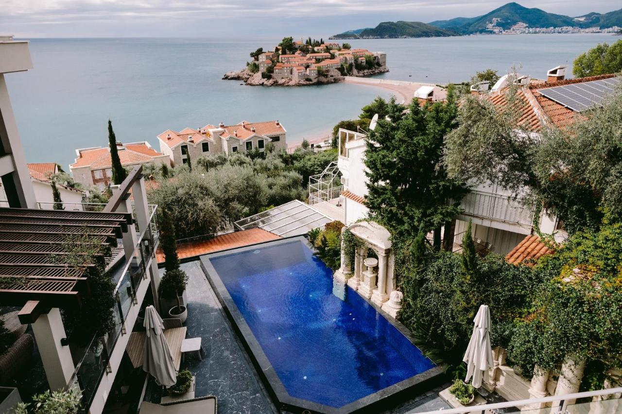 Villa Geba Boutique Hotel Sveti Stefan Eksteriør billede