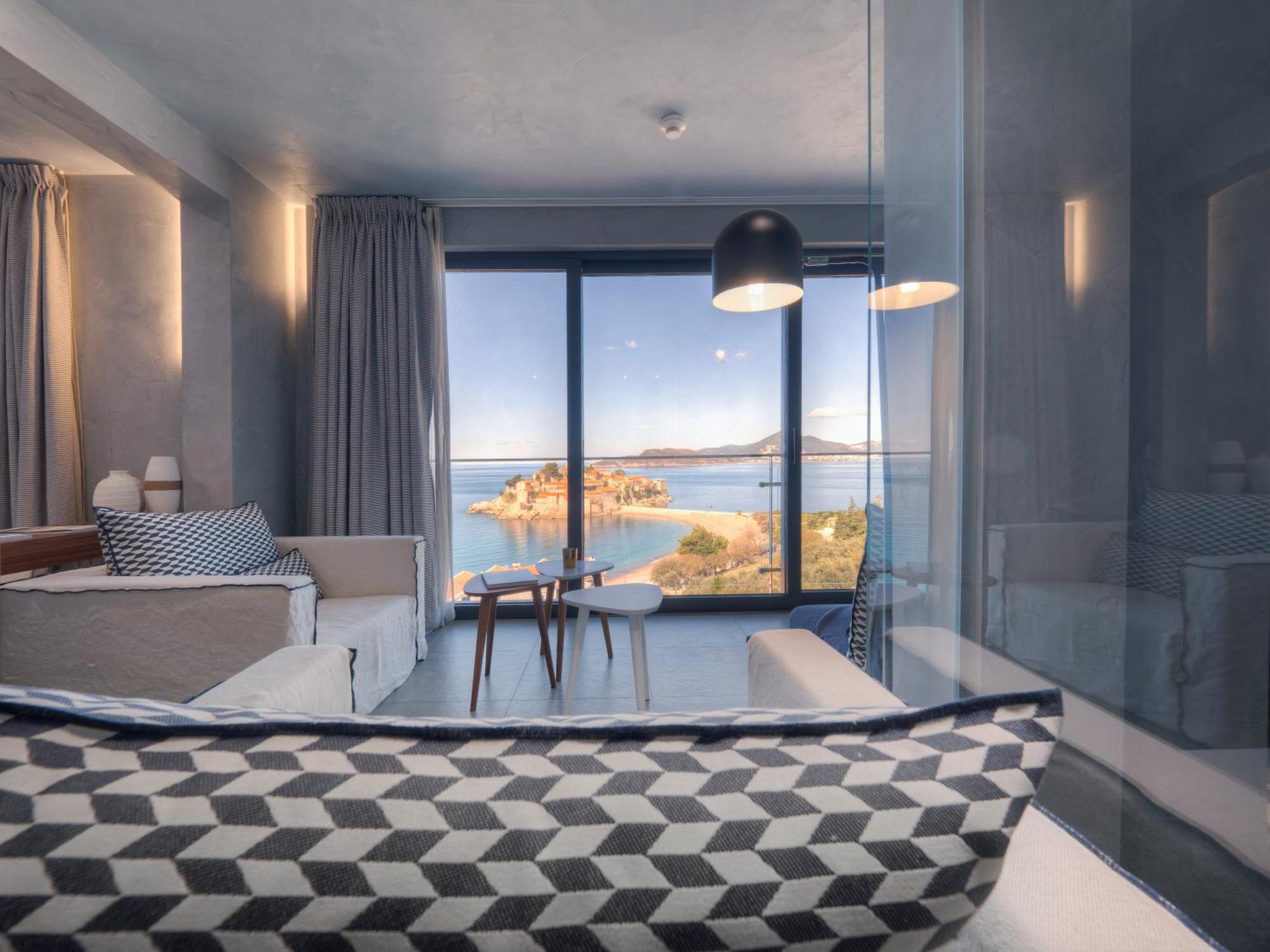 Villa Geba Boutique Hotel Sveti Stefan Værelse billede